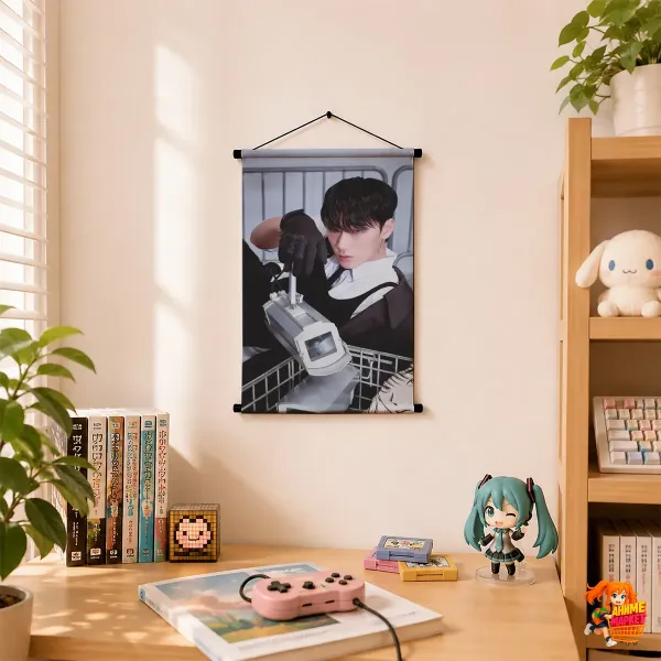 Гобелен k-pop Ateez Сан Гобелен k-pop Ateez Сан