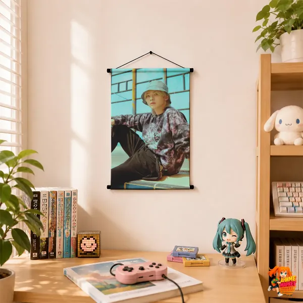 Гобелен k-pop Ateez Ёсан Гобелен k-pop Ateez Ёсан