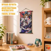 Гобелен JoJo’s Bizzare Adventure Джолин и Джотаро Куджо