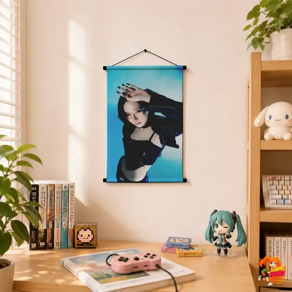 Гобелен k-pop Aespa Карина Гобелен k-pop Aespa Карина
