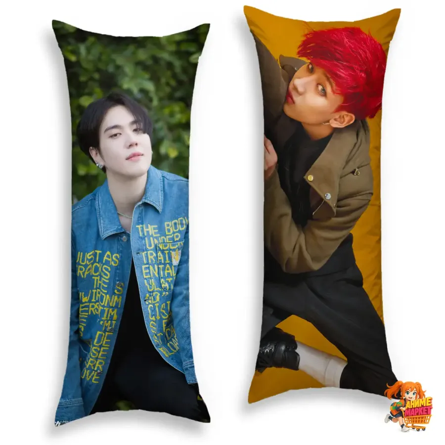 Дакимакура k-pop GOT7 Ким Югём и Бэм-Бэм