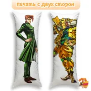 Дакимакура Jojo Bizzare Adventure Нориаки и Дио Брандо
