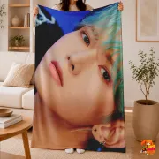 Плед с принтом Ateez Ёсан