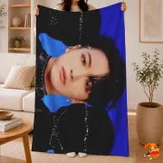 Плед с принтом Ateez Сонхва