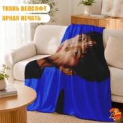 Плед с принтом Ateez Чон Уён