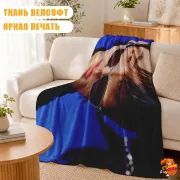 Плед с принтом Ateez Минги