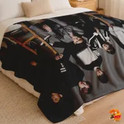 Плед с принтом k-pop BLOCK B