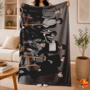 Плед с принтом k-pop BLOCK B