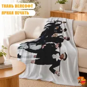 Плед с принтом k-pop BLOCK B