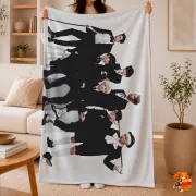 Плед с принтом k-pop BLOCK B
