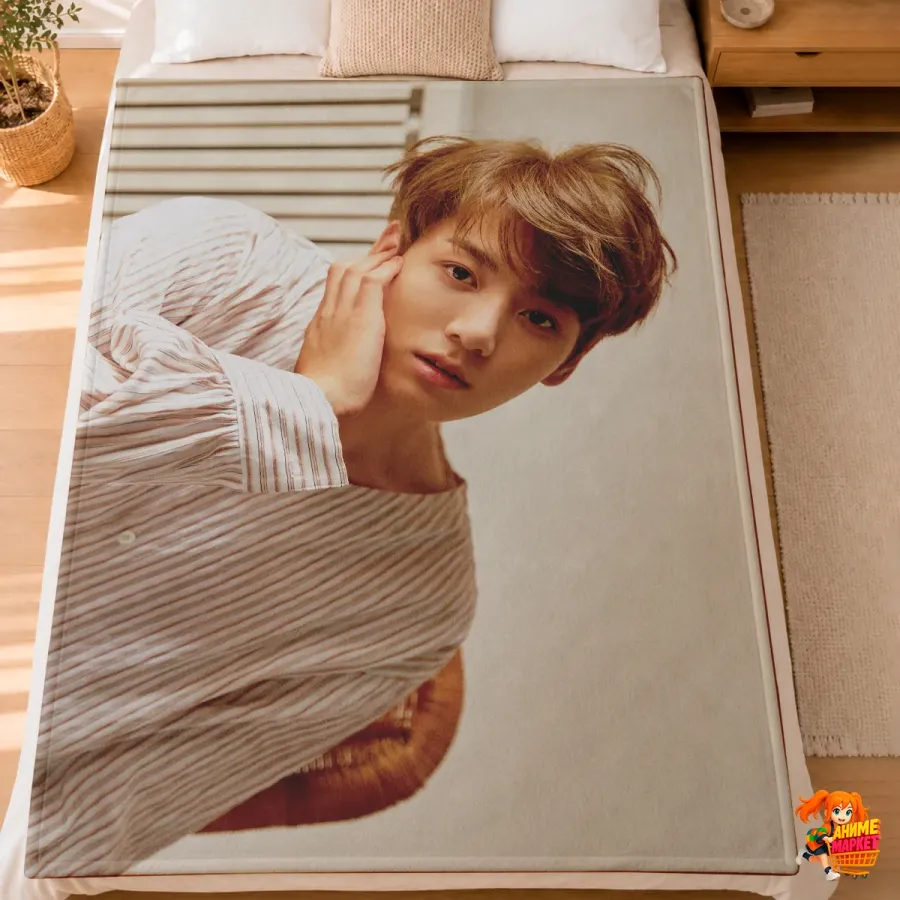 Плед с принтом k-pop BTS Чонгук