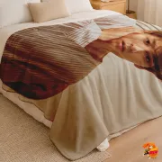 Плед с принтом k-pop BTS Чонгук