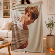 Плед с принтом k-pop BTS Чонгук