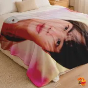 Плед с принтом k-pop BTS Ким Сокджин