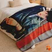 Плед с принтом k-pop BTS Шуга