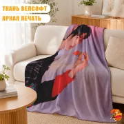Плед с принтом k-pop BTS Джин