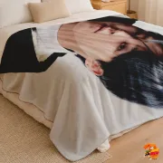 Плед с принтом k-pop BTS Пак Чимин