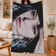 Плед с принтом k-pop Blackpink Лиса