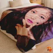 Плед с принтом k-pop Blackpink Дженни