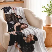 Плед с принтом k-pop Blackpink
