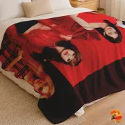 Плед с принтом k-pop Blackpink