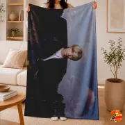 Плед с принтом k-pop Enhypen Ни-Ки
