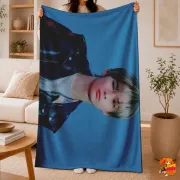 Плед с принтом k-pop Enhypen Ни-Ки