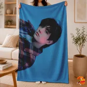 Плед с принтом k-pop Enhypen Джейк