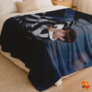 Плед с принтом k-pop Enhypen Джейк