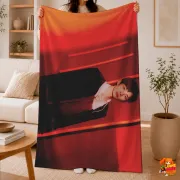 Плед с принтом k-pop Enhypen Хисын