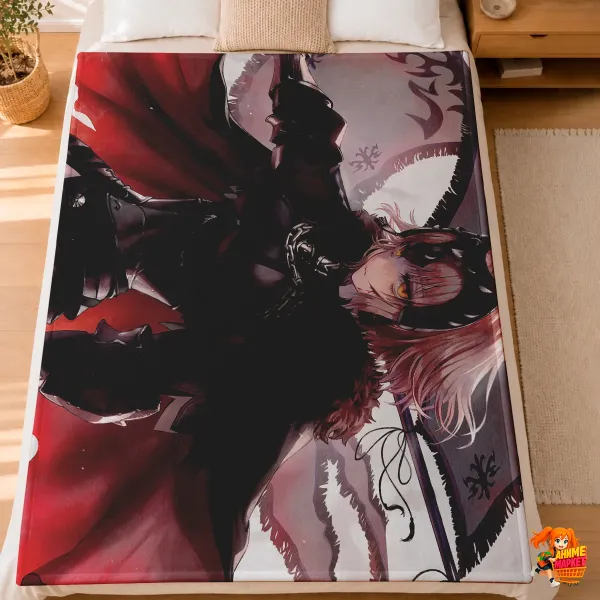 Плед с принтом Fate grand order Жанна д’Арк (Альтер) Плед с принтом Fate grand order Жанна д’Арк (Альтер)