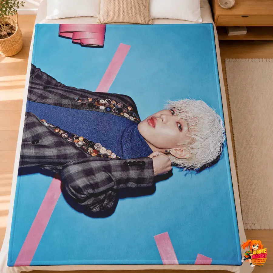 Плед с принтом k-pop Got7 БэмБэм