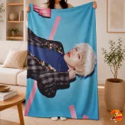 Плед с принтом k-pop Got7 БэмБэм