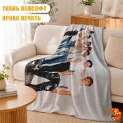 Плед с принтом k-pop Got7