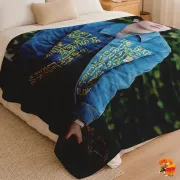Плед с принтом k-pop Got7 Ким Югём
