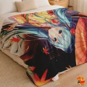 Плед с принтом Hatsune Miku Хацунэ Мику