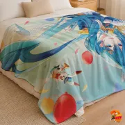 Плед с принтом Hatsune Miku Хацунэ Мику