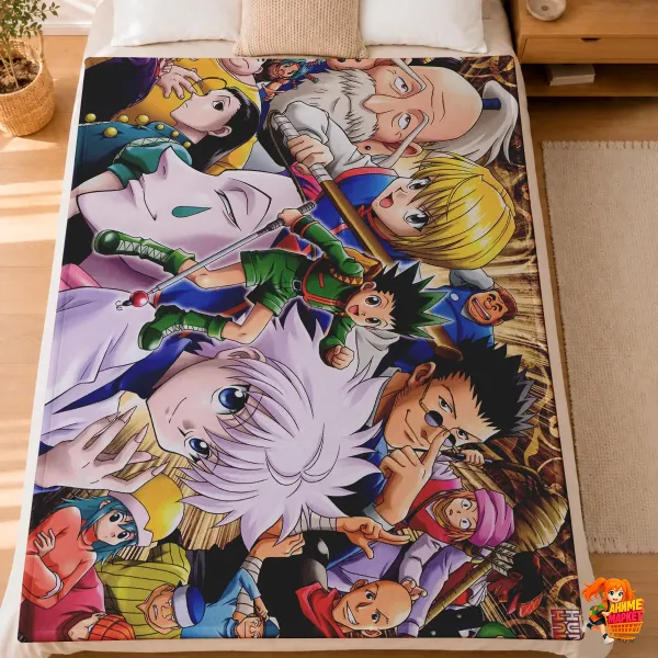 Плед с принтом Hunter x Hunter Хантер х Хантер Плед с принтом Hunter x Hunter Хантер х Хантер