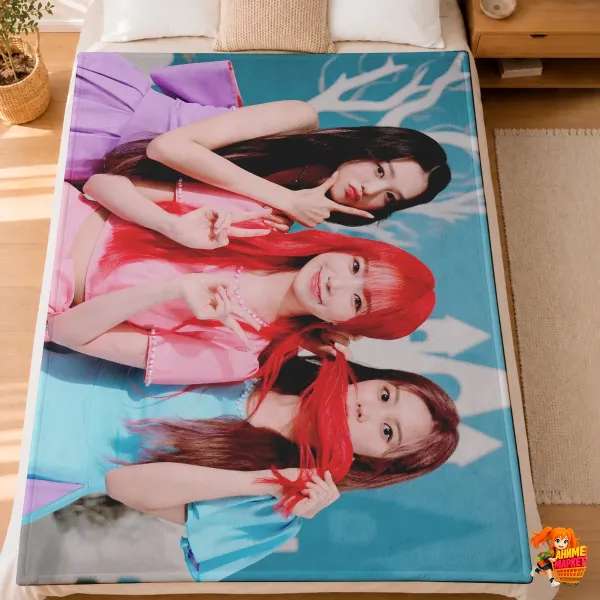 Плед с принтом k-pop Iz*One Плед с принтом k-pop Iz*One