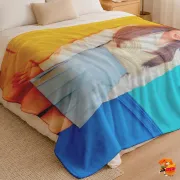 Плед с принтом k-pop Iz*One Ли Чэён