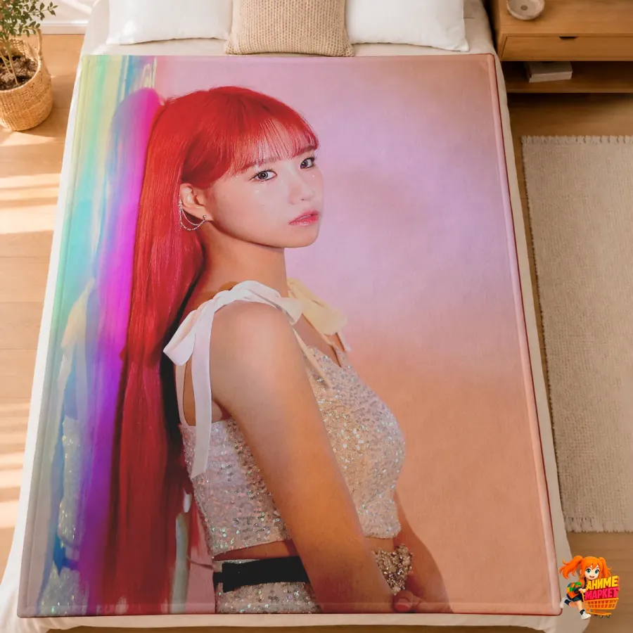 Плед с принтом k-pop Iz*One Джо Юри