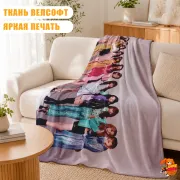 Плед с принтом k-pop Iz*One