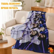 Плед с принтом k-pop Kep1er