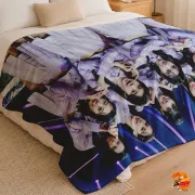 Плед с принтом k-pop Kep1er