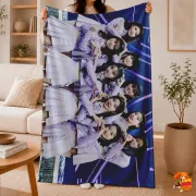 Плед с принтом k-pop Kep1er