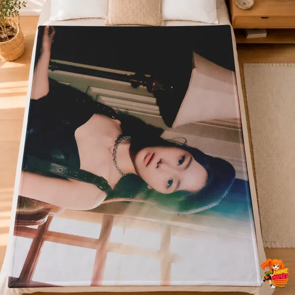 Плед с принтом k-pop Kep1er Плед с принтом k-pop Kep1er