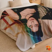 Плед с принтом k-pop Kep1er