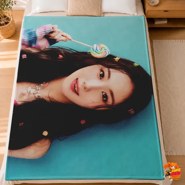 Плед с принтом k-pop Kep1er Плед с принтом k-pop Kep1er