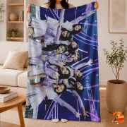 Плед с принтом k-pop Kep1er