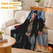 Плед с принтом k-pop Kep1er